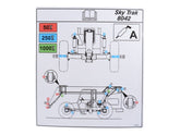 4110217 Chart Lubrication 8042 | JLG